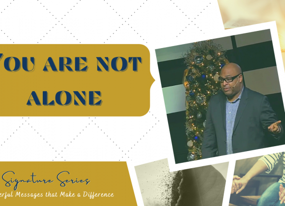 You are not Alone – The Signature Series